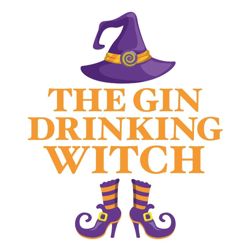 Die Gin-trinkende Hexe