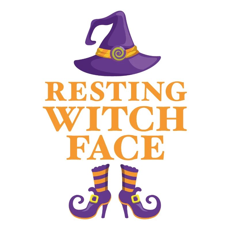 Ruhendes Hexengesicht