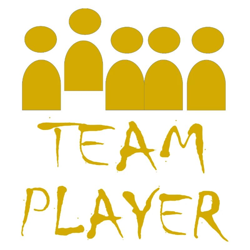 Teamspieler Silhouette 