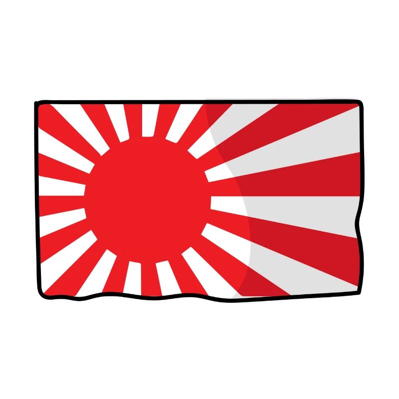 Flagge Japan