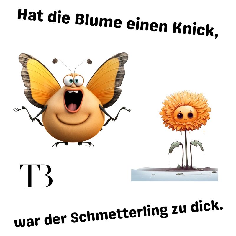 Dicker Schmetterling