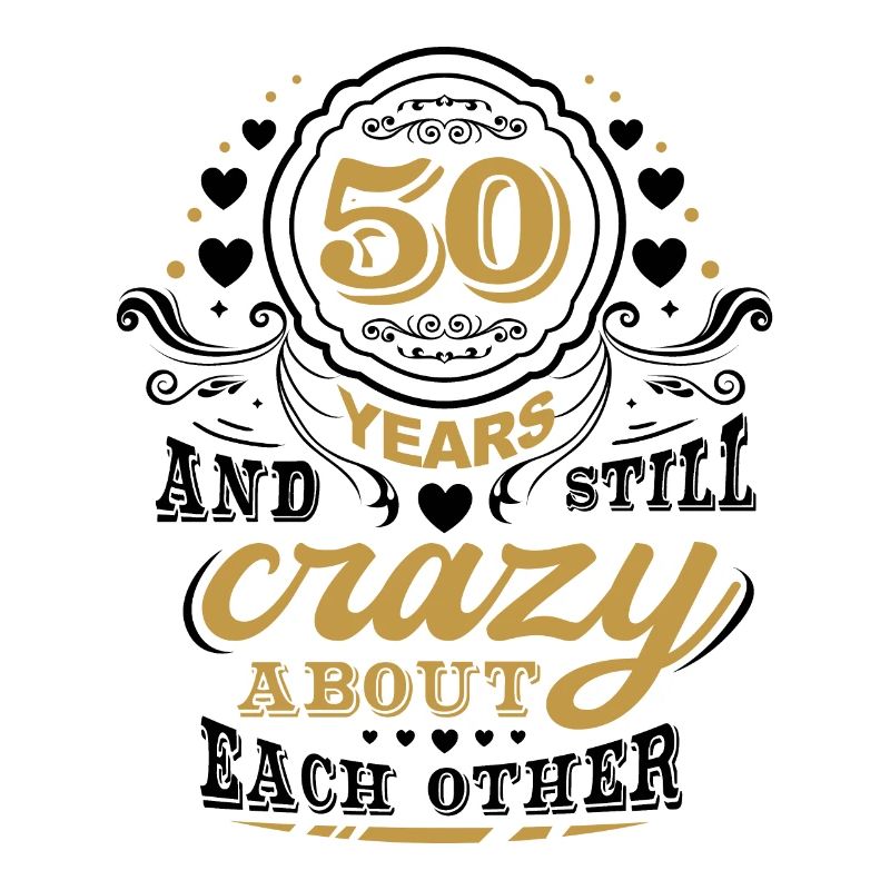 50. Hochzeitstag Ehemann Ehefrau Ehe