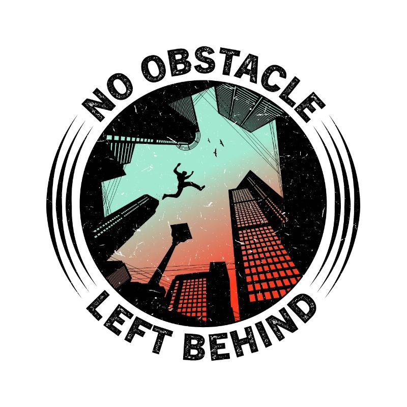 Witziger Parkour Spruch