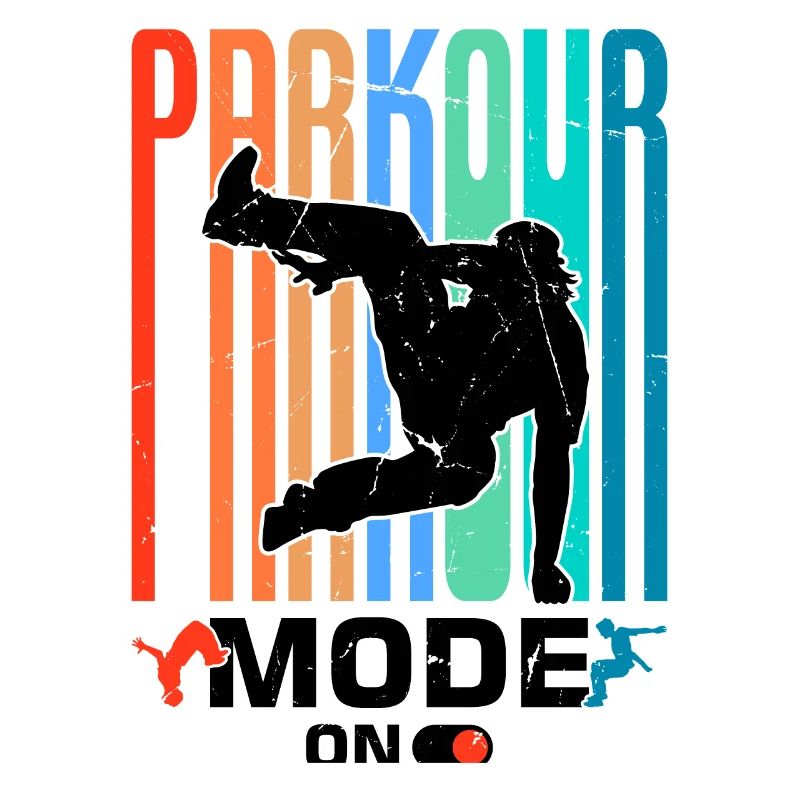 Witziger Parkour Spruch