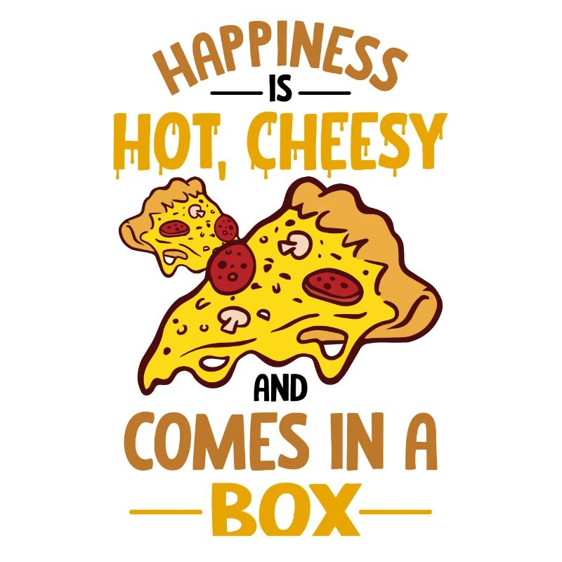 Witziger Pizza Spruch