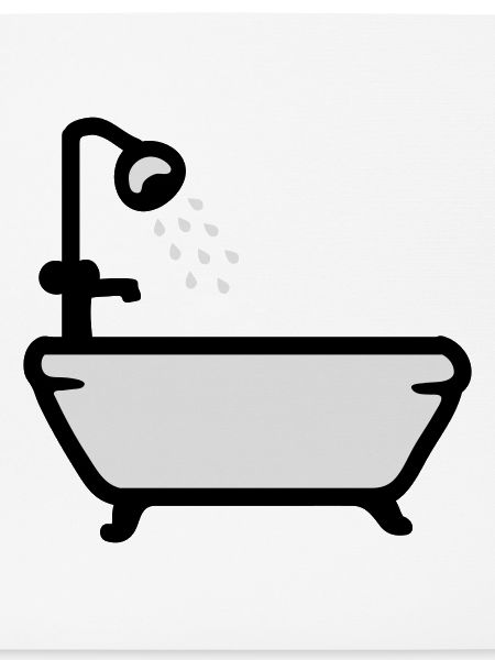 Badewanne - Dusche