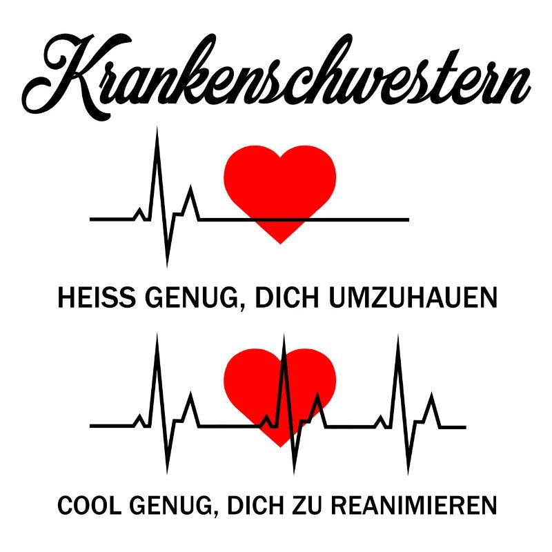 Krankenschwestern Heiss genug