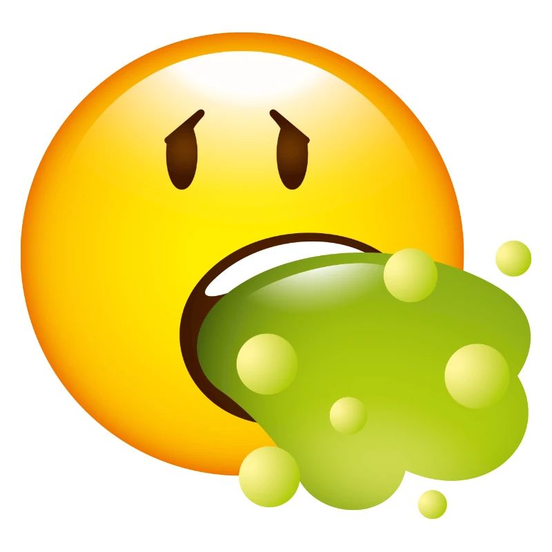 Smiley Glossy Barf