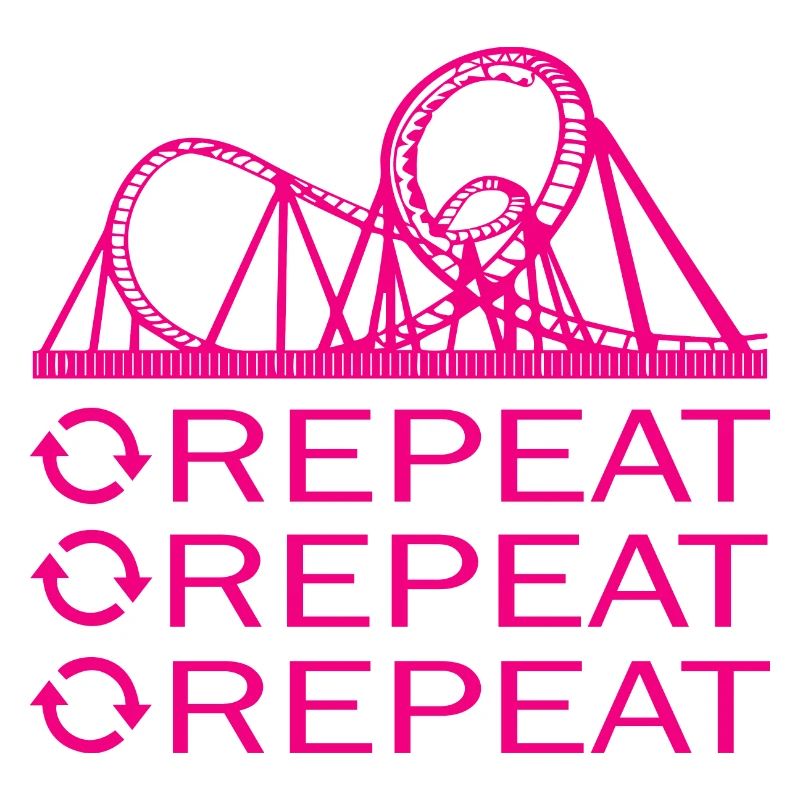 Rollercoaster Achterbahn