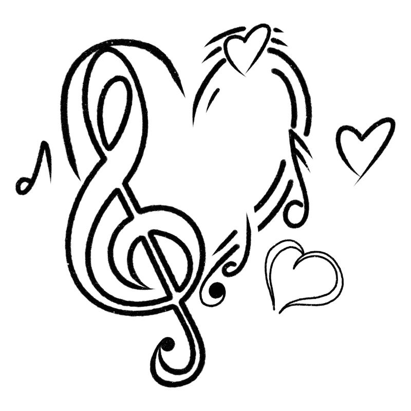 Musik Herz