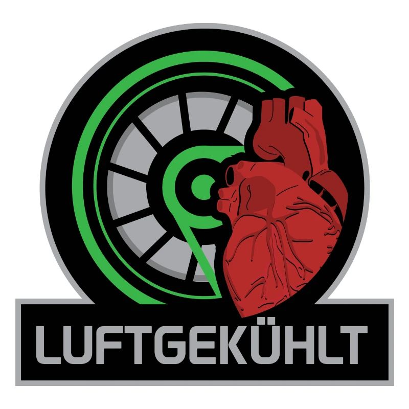 Luftgekühlt Herz
