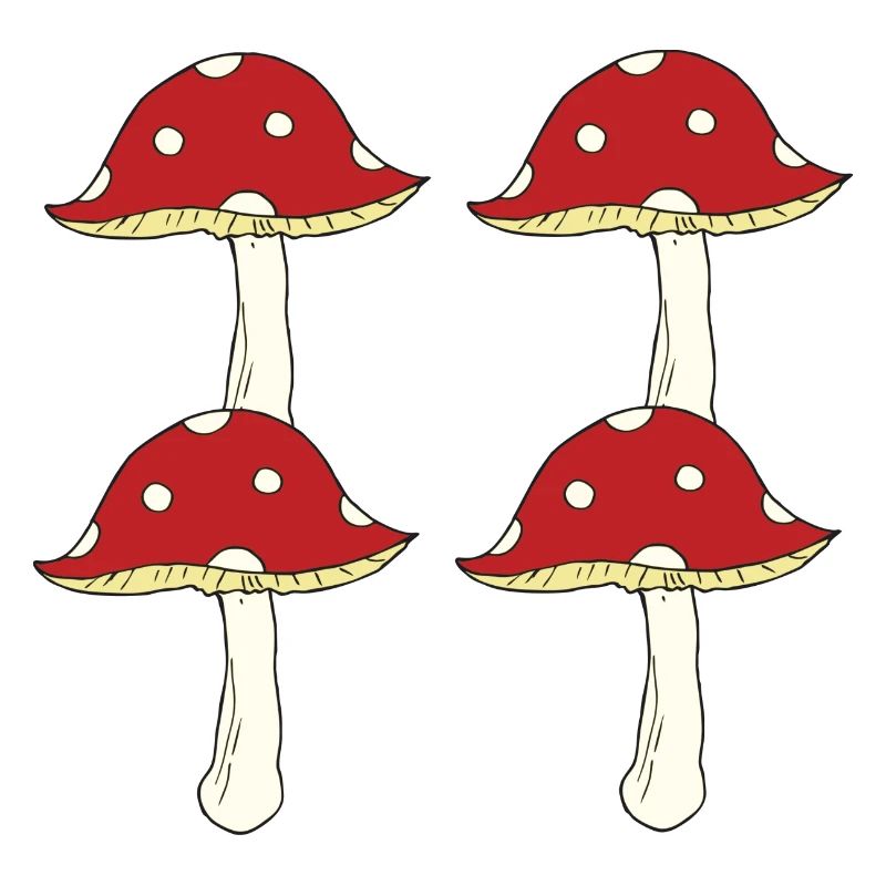 Toadstool 4pcs