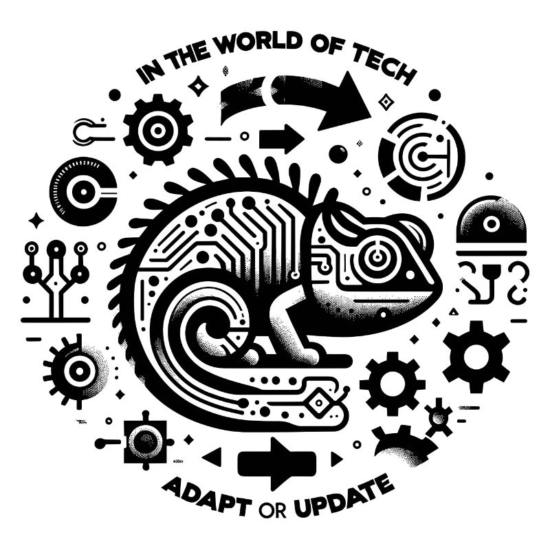 In der Welt der Technik anpassen oder aktualisieren