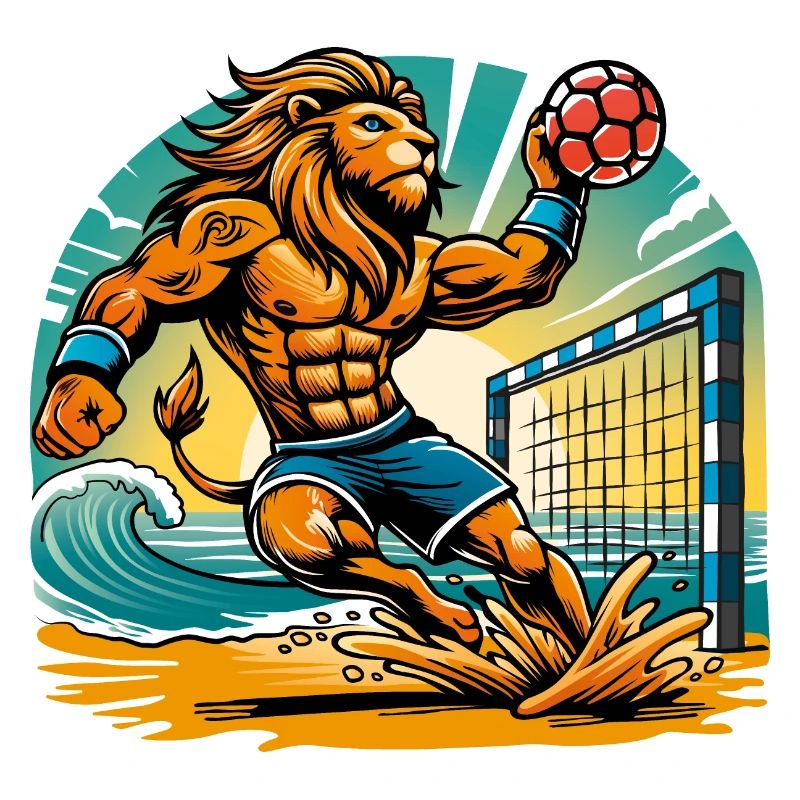 Löwe Beach Handball