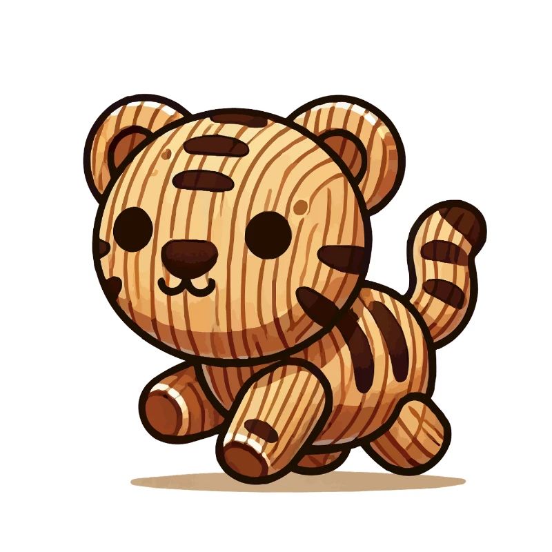 holz tiger