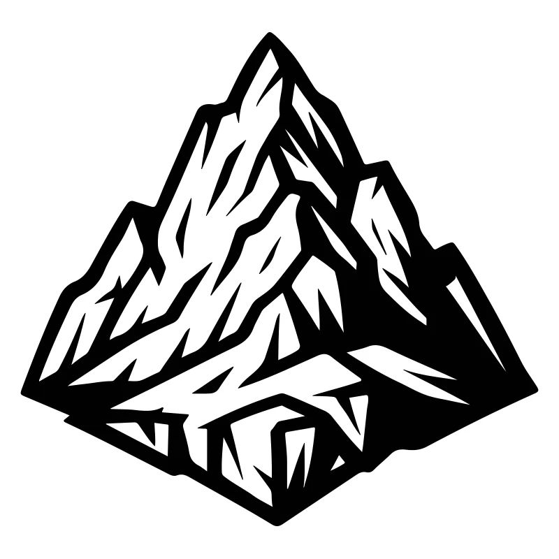 Berg Gipfel Symbol