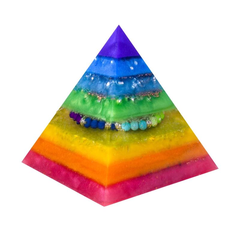 Regenbogen- Dimension Pyramide