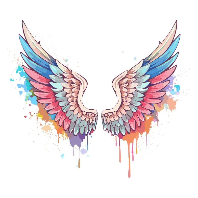 angelwings,engelsflügel,graffiti,malerei,bunt