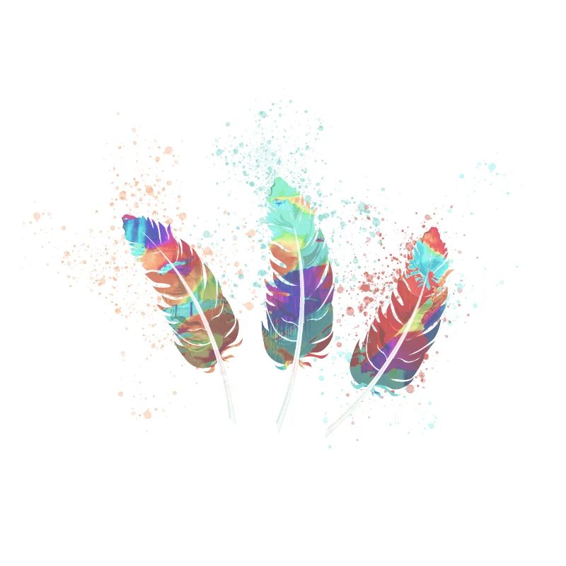 feathers,colorful,feather,graffiti