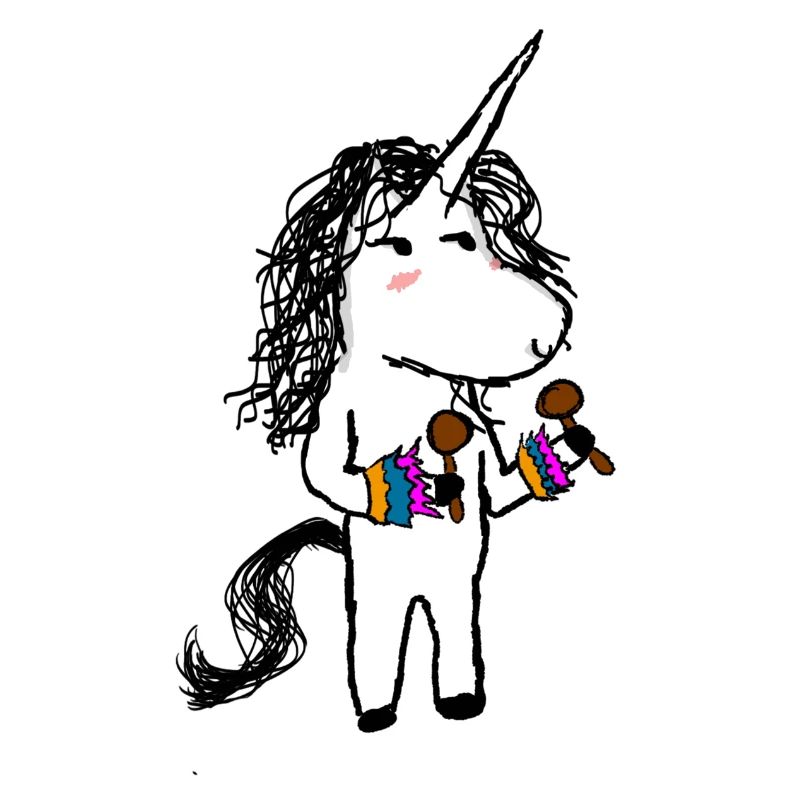 Einhorn tanzen