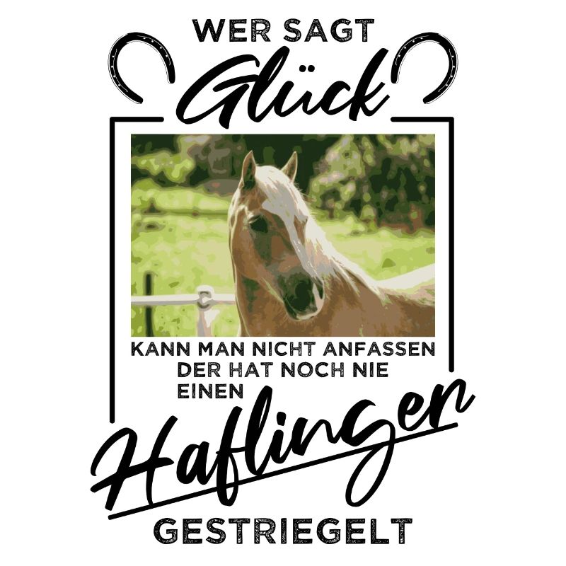 Haflinger Pferd "Glück"