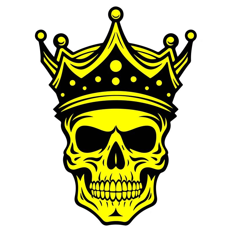 Totenkopf König Krone