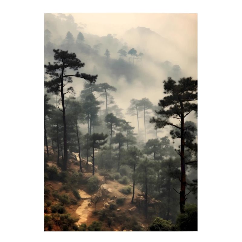 Wald Nebel