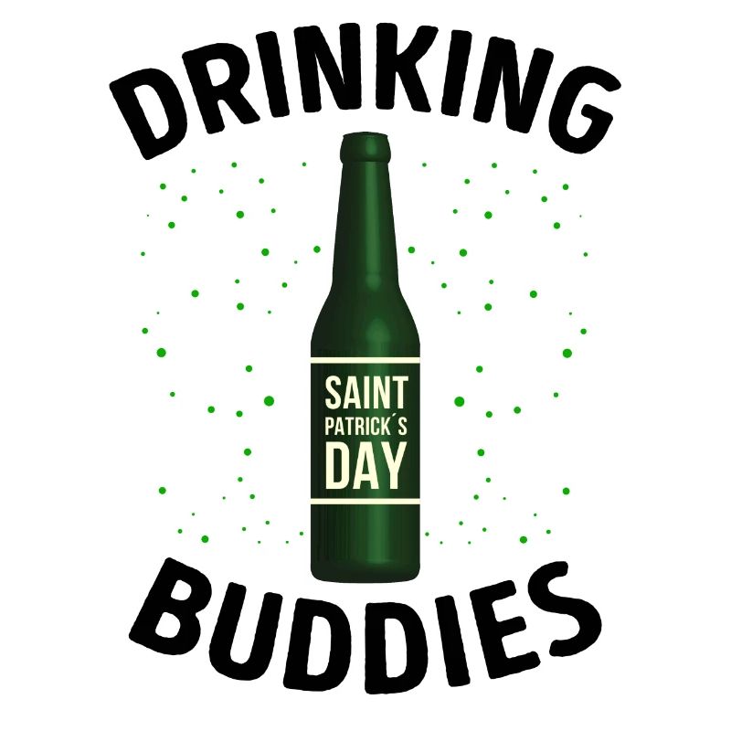 Fête des copains de boisson Saint-Patrick