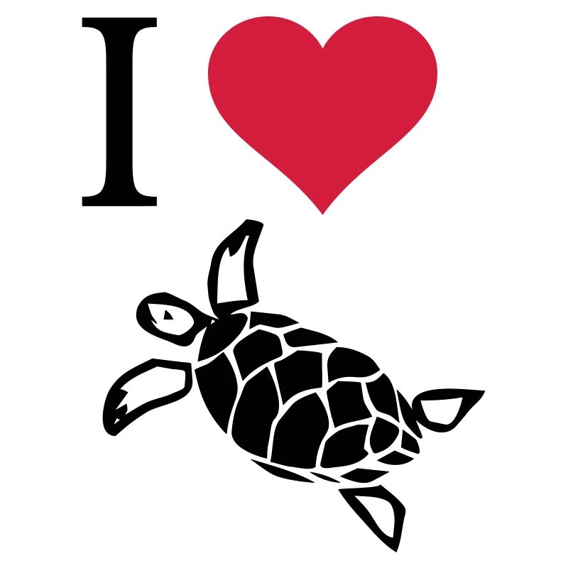 I love turtles