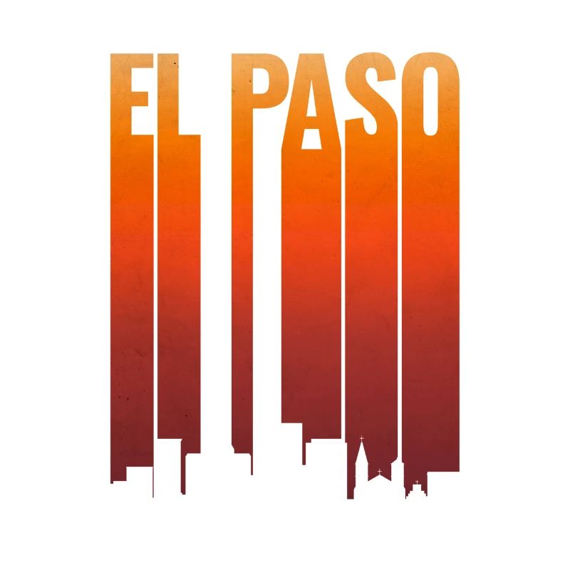 El Paso Skyline Sonnenuntergang