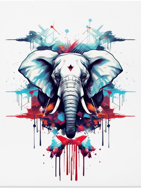 Designer Style Elefant