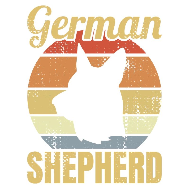 Retro Schäferhund