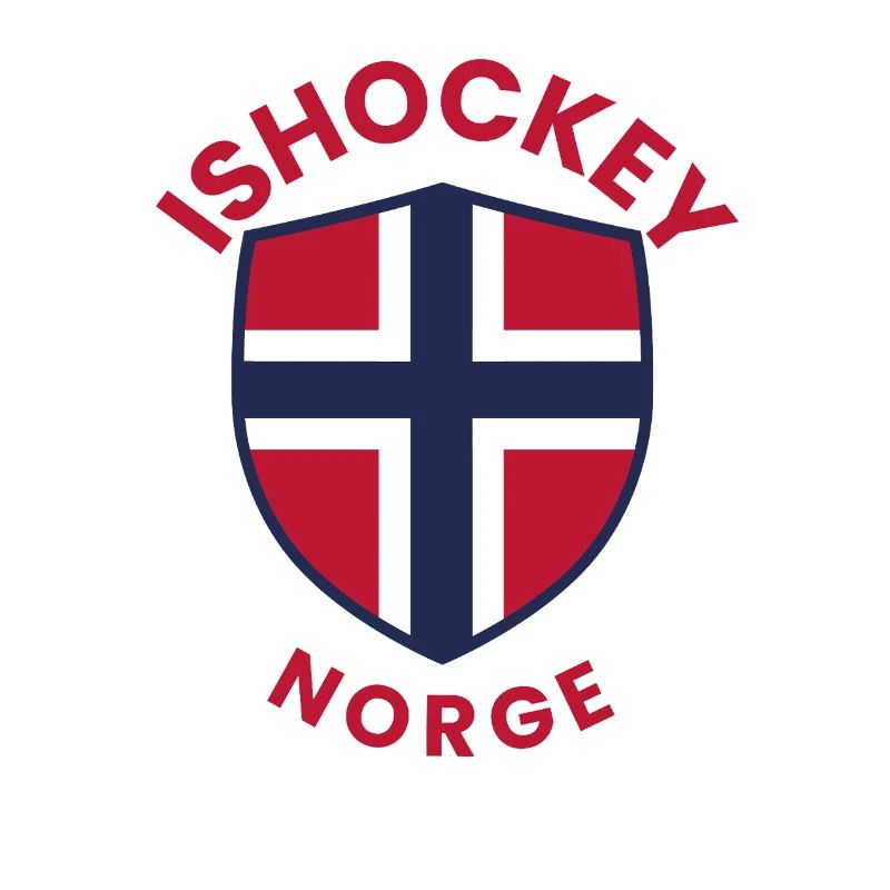 Norwegischer Eishockey-Schild