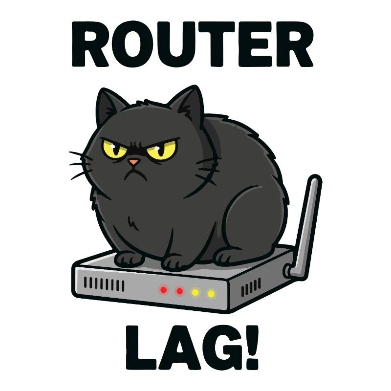 Router-Lag-Chat Internet-Humor