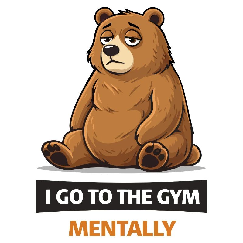 Halte dich im Fitnessstudio-Mindset