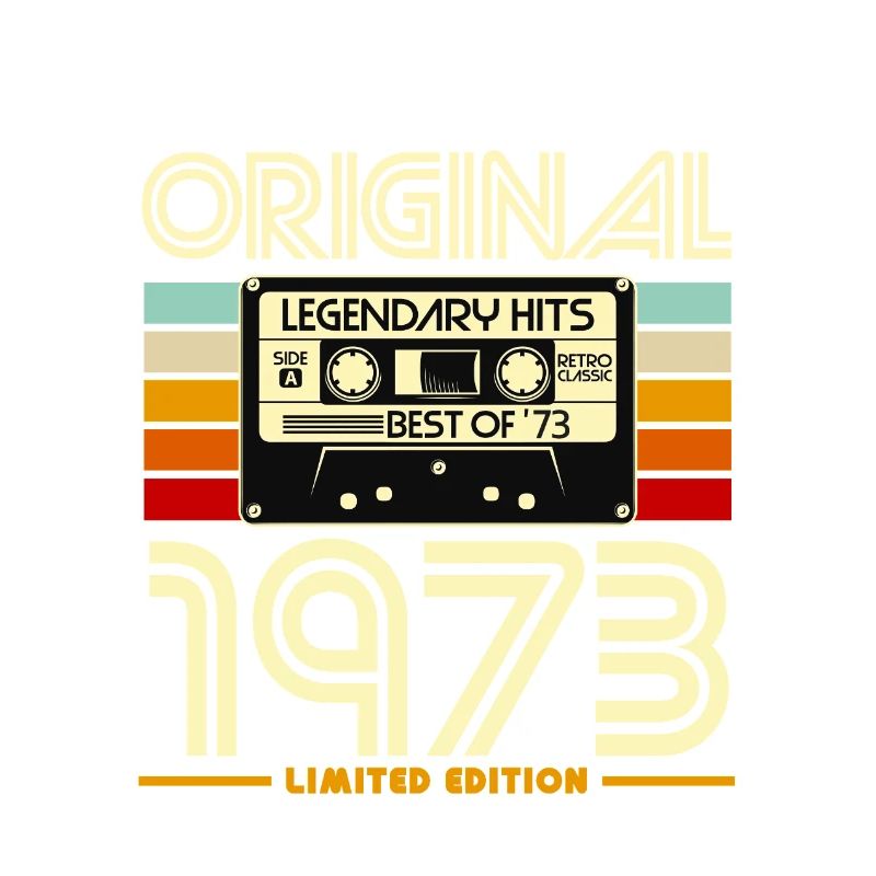 Original 1973 Cassette Rétro