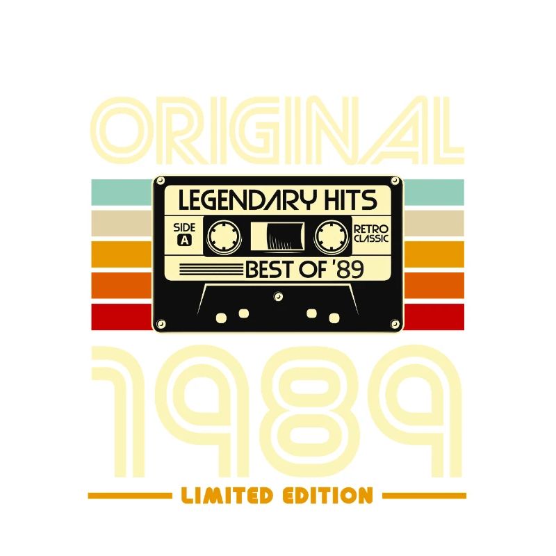 1989 Limited Edition Retro-Kassette