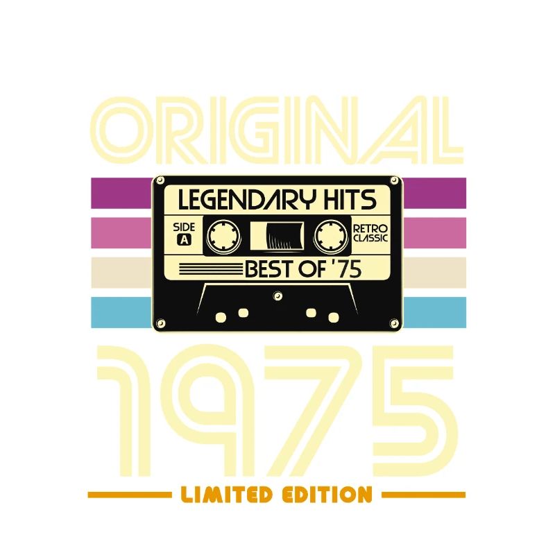 Limitierte Retro-Kassette von 1975