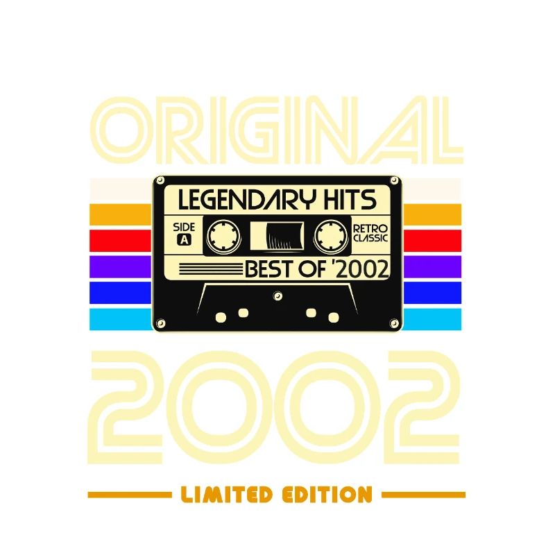 Original 2002 Cassette Retro