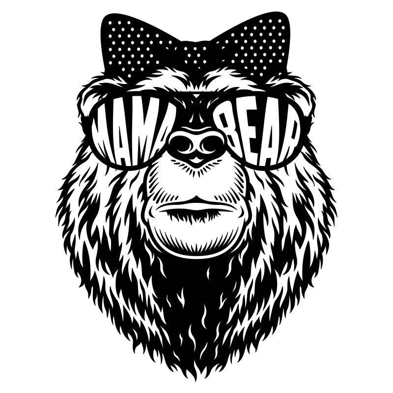 Mama Bear | Couleur changeable