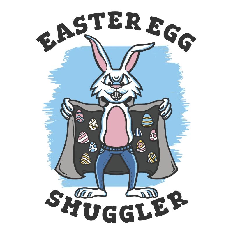 Easter egg smuggler Rabbit