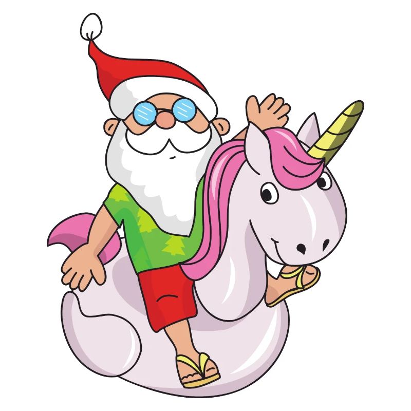 Weihnachten Einhorn