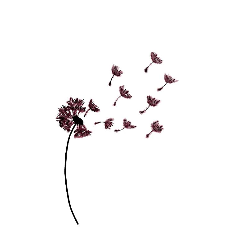 Pusteblume Grafik