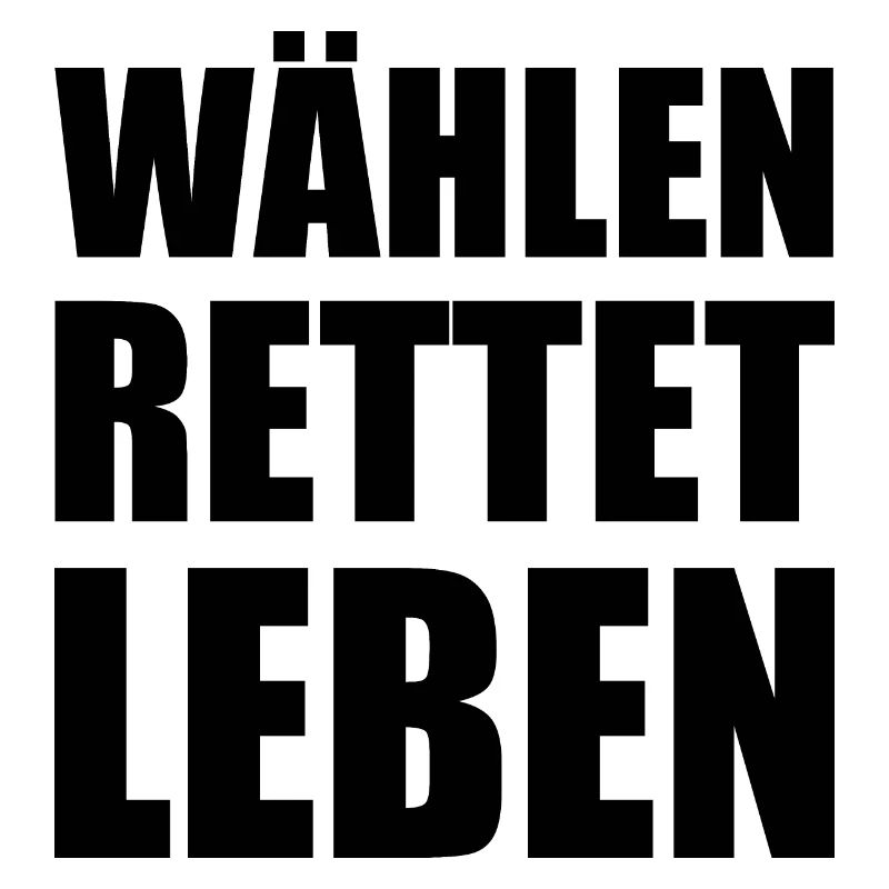 wählen rettet leben