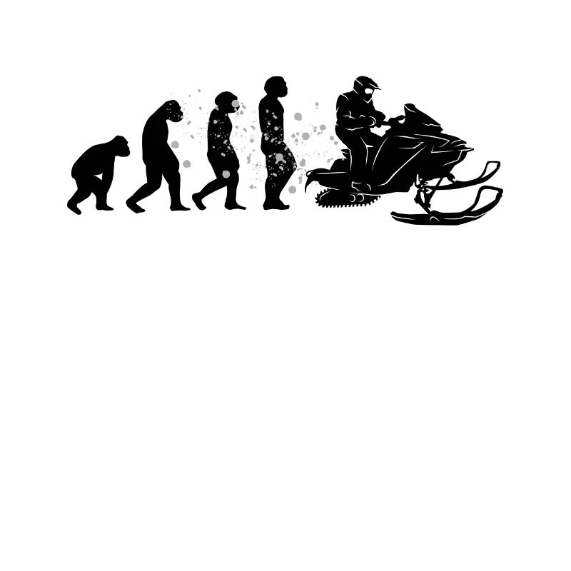 Snowmobile driver Snowmobile Evolution