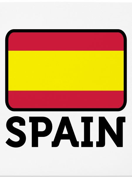 Nationalflagge von Spanien