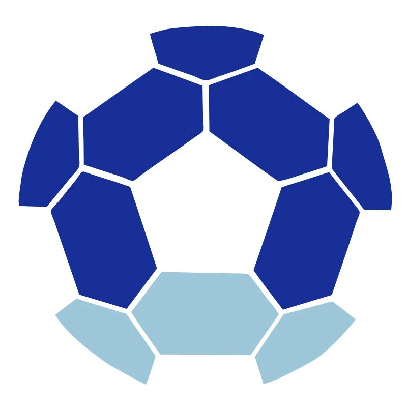 REVERSE (Negativbild) FUSSBALL-Ball