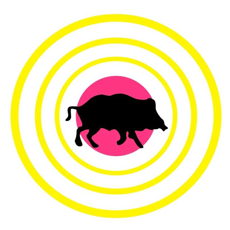 zielscheibe wildsau