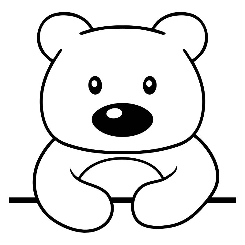 shield frame text write teddy grizzly baer ba