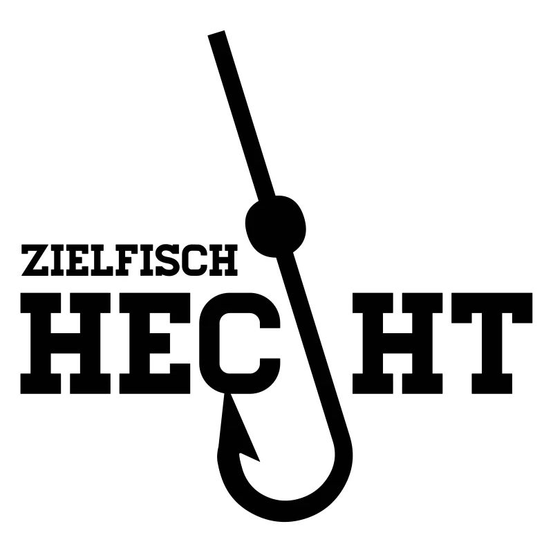 Zielfisch Hecht - Anglershirt